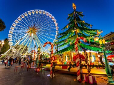 Noël à Nice, avec la Grande Roue ©ville de nice