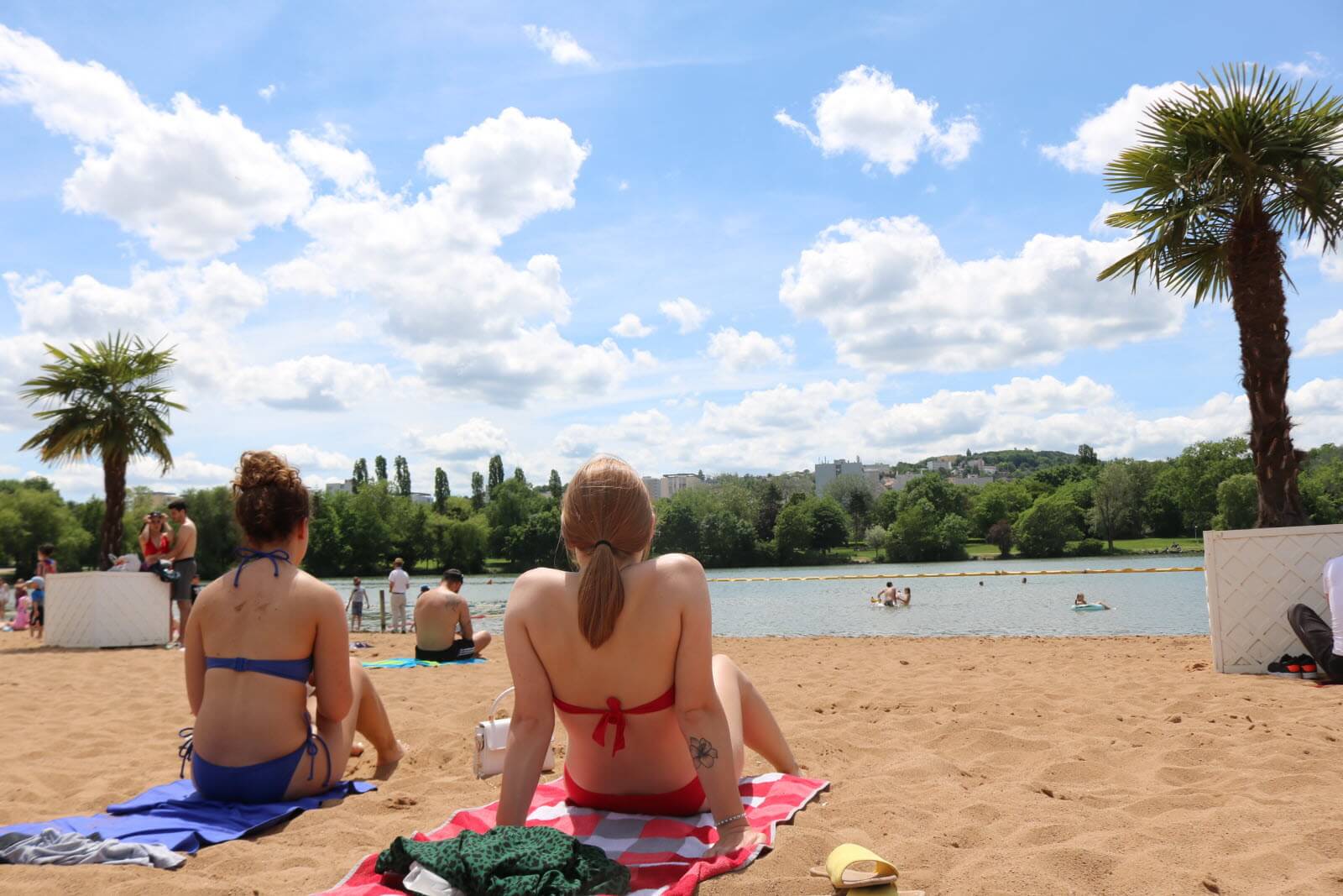 Profitez des plages du lac de Kir à Dijon ©Le Bien Public