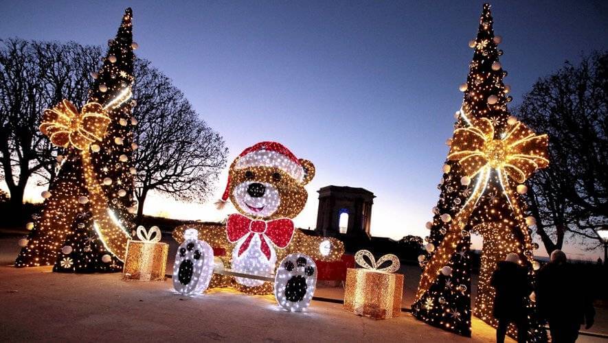 Montpellier s’illumine pour les fêtes ©Hôtel de la Comedie