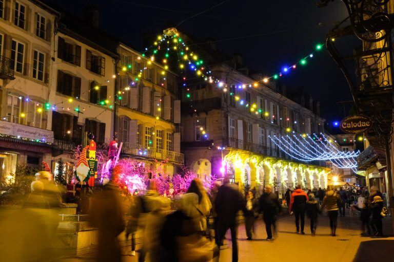 Le marché de Noël d'antan à Plombières-les-Bains ©Tourisme-Remiremont-Plombieres 