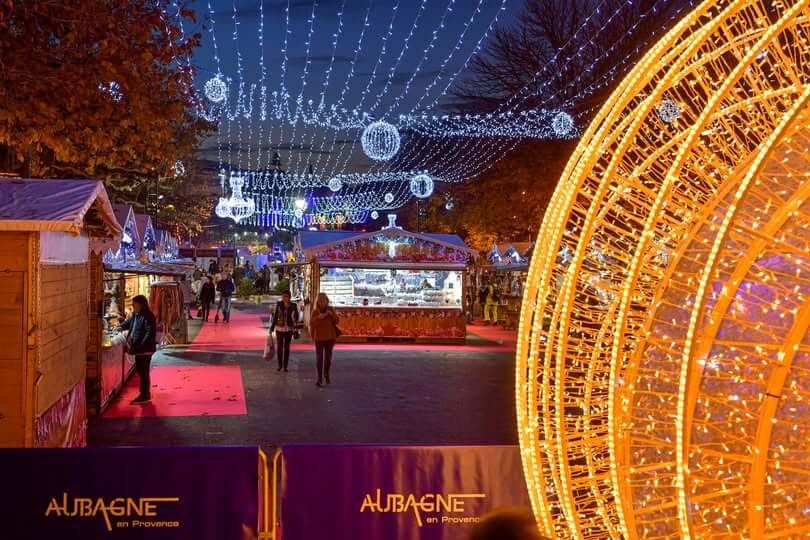 Marché de Noël à Aubagne ©Ville d'Aubagne