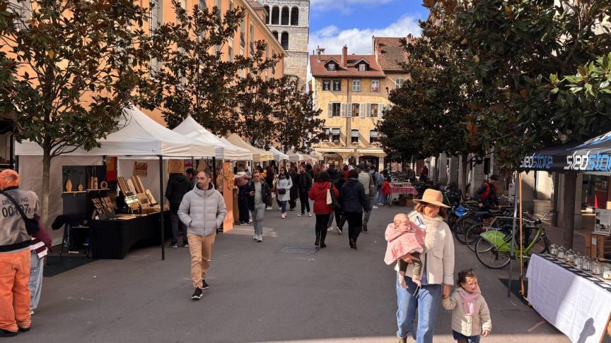 La fête de l'Automne prend place dans le quartier du Lac à Annecy ©L'Essor Savoyard