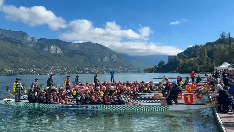 Festival de Dragon Boat d'Annecy en Octobre © Alliance des familles Franco-Chinoises Annecy