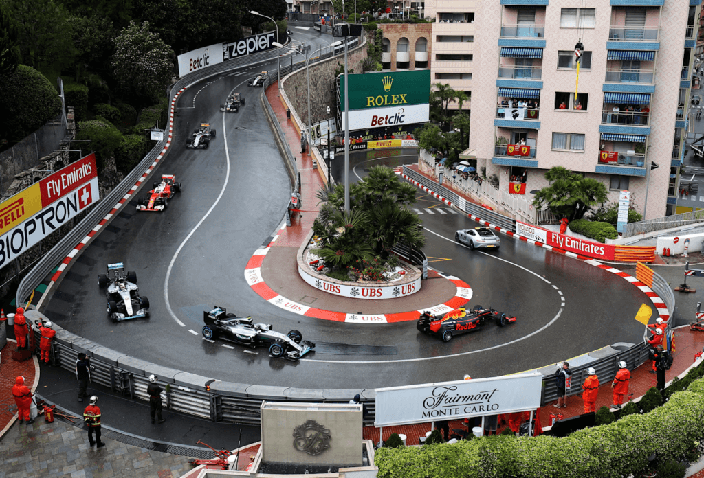 Les célèbres virages du circuit de Formule 1 de Monaco © Redbull