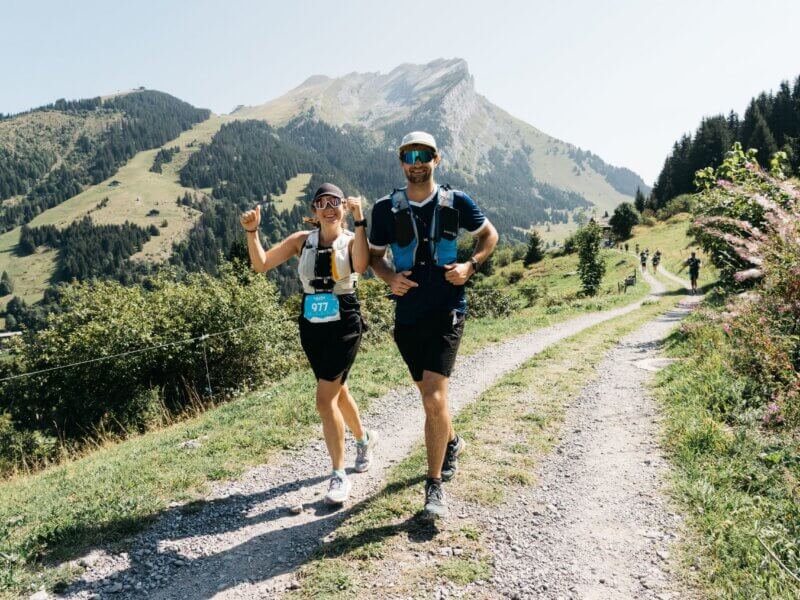 Participez de façon tranquille ou sportive à l'événement Le Bélier Trail & Rando à La Clusaz ©Le Bélier | La Clusaz