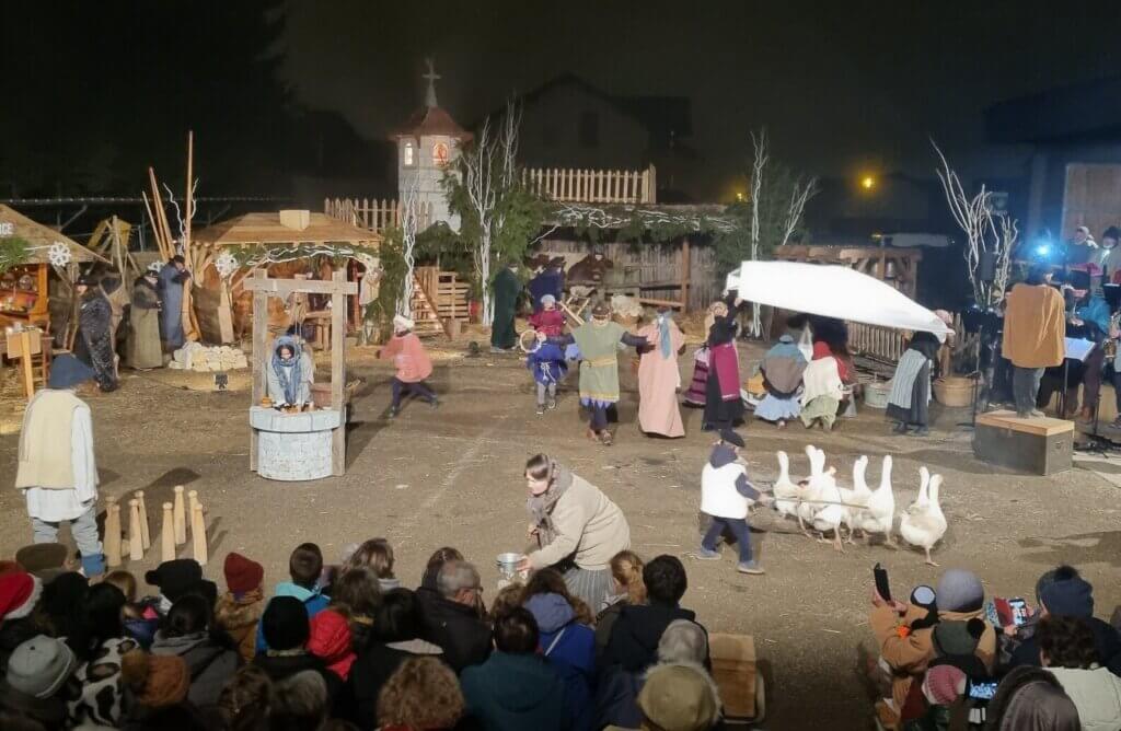 Venez découvrir la Crèche vivante de Seynod en décembre ©Le Dauphiné Libéré