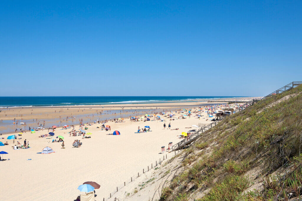 Profitez de la grande plage de Mimizan ©whereandwhen.net