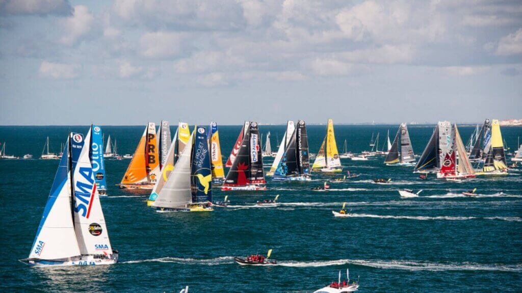 Départ du Vendée Globe depuis Les Sables-d'Olonne ©ouest-france