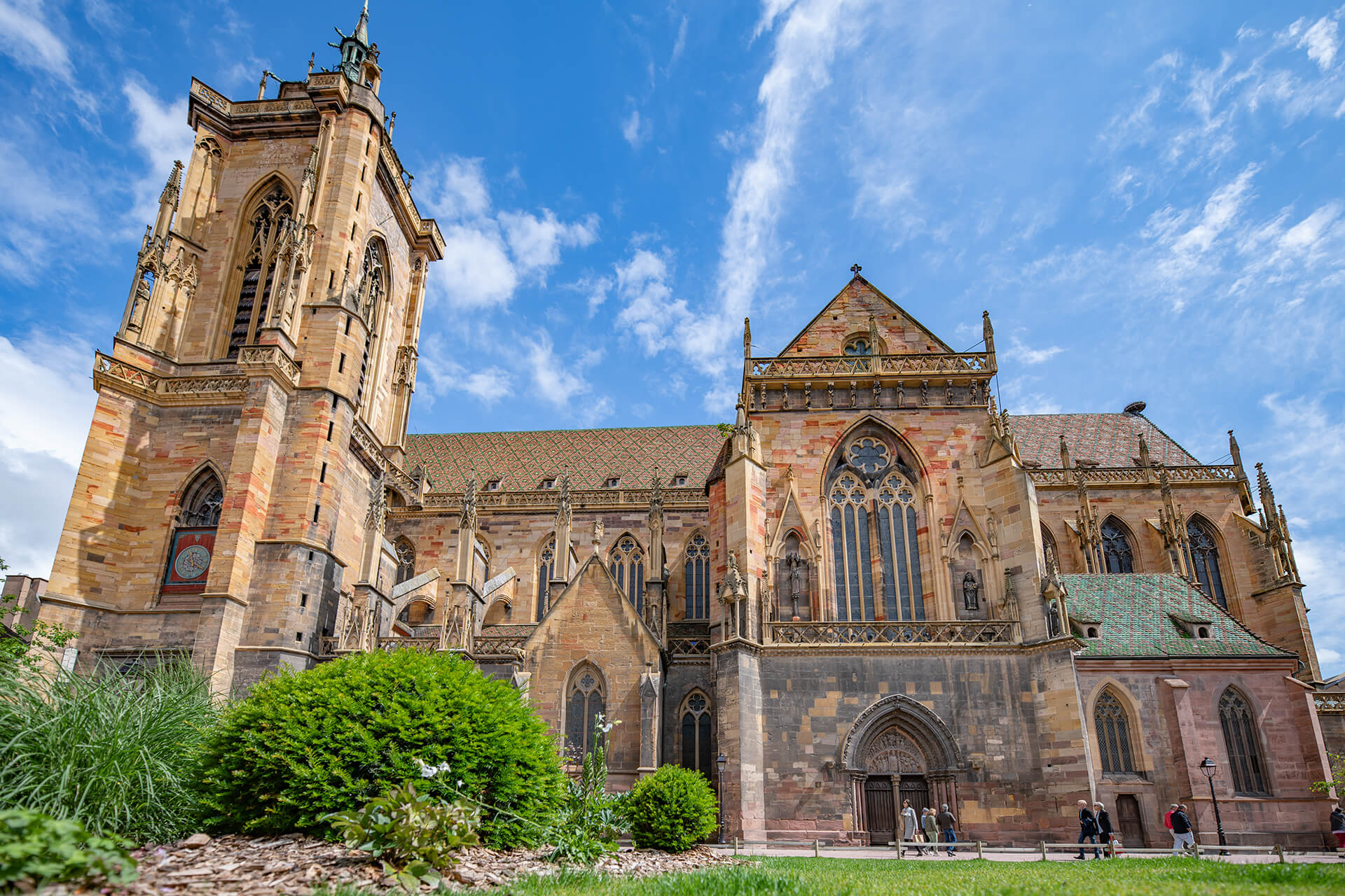Vue extérieure de l'église Saint Martin à Colmar ©ville de Colmar