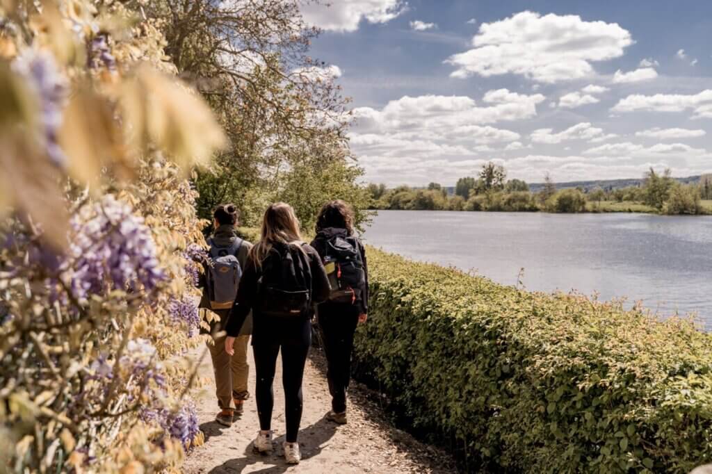 Le GR©2 au fil de la Seine ©de.normandie-tourisme.fr
