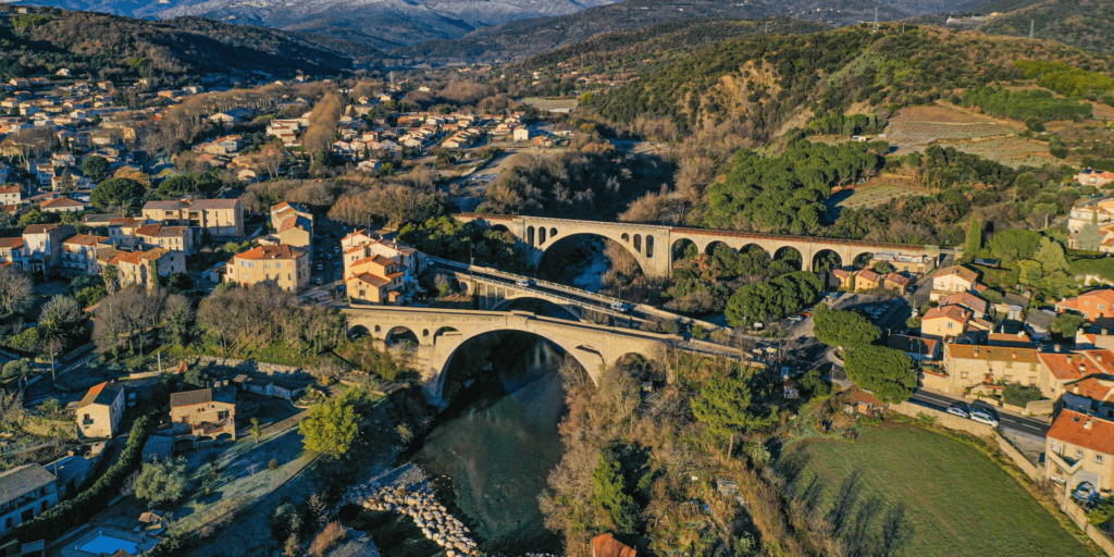 Céret capitale de la vallée du Vallespir © Vallée du Vallespir Tourisme