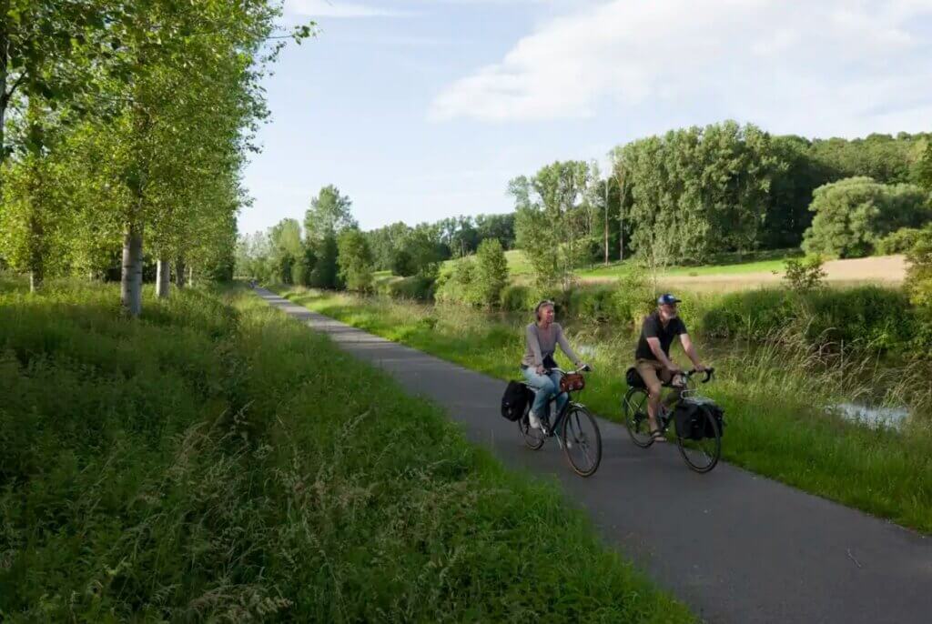 Parcourez la Véloroute des Flandres depuis Dunkerque ©Komoot