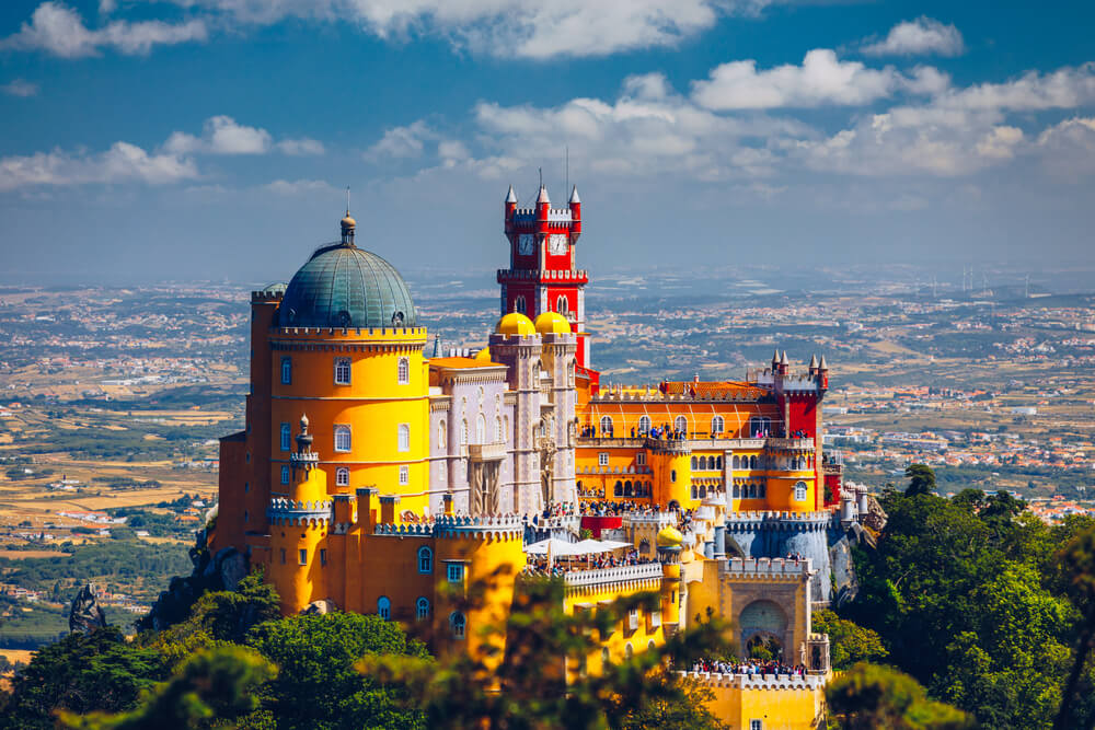 Visitez le palais de Pena lors de votre séjour à Sintra au Portugal ©Shutterstock