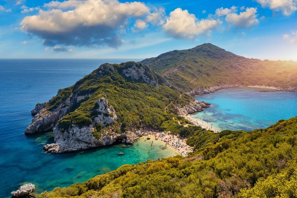 La double plages de Porto Timoni à Corfou ©Shutterstock