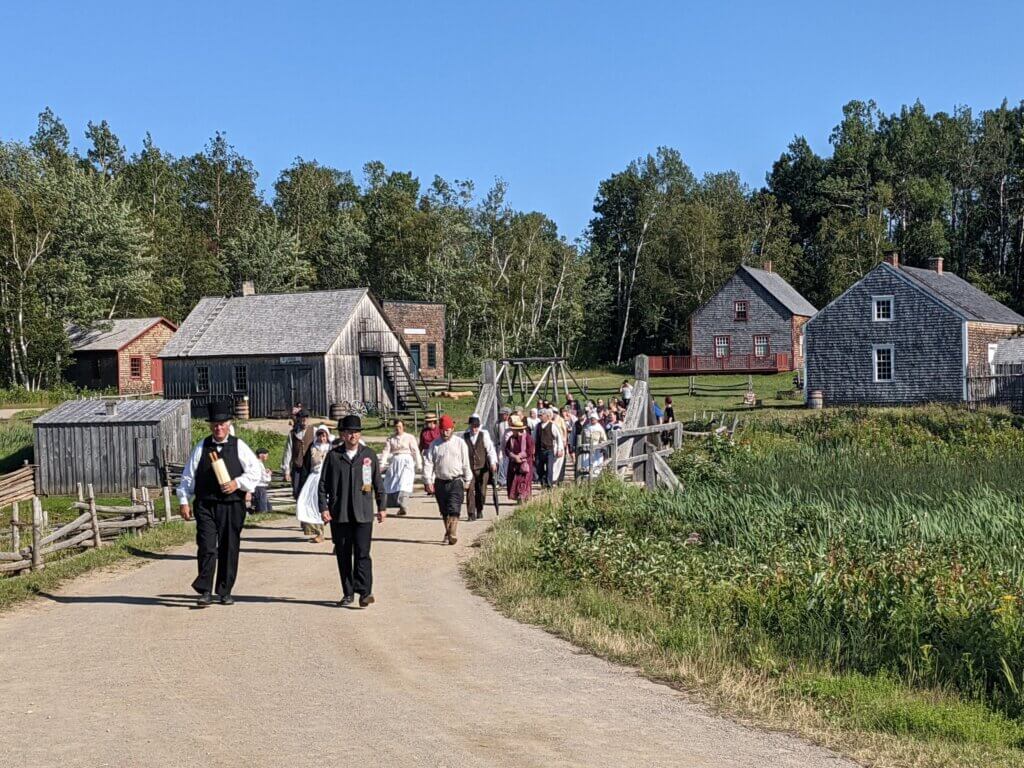 Le village historique acadien à voir dans le Nouveau-Brunswick ©Acadie Nouvelle