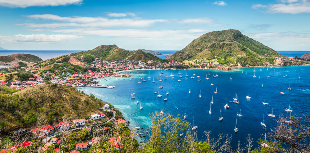 Vue panoramique sur Grande-Terre en Guadeloupe © Shutterstock