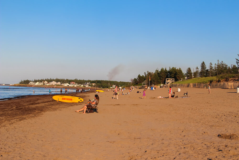 Profitez de la Plage-Parlee à Shediac dans le Nouveau-Brunswick ©Shutterstock