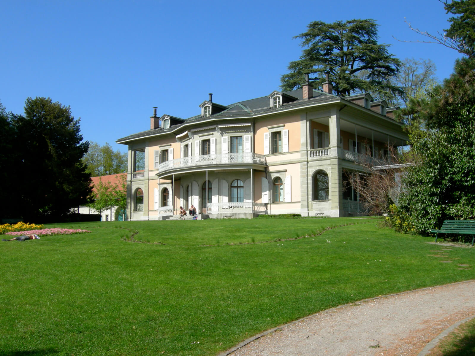 La Fondation de l'Hermitage située à Lausanne © Wikipédia