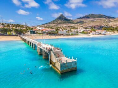 Porto Santo et son superbe sable à Madère ©Shutterstock