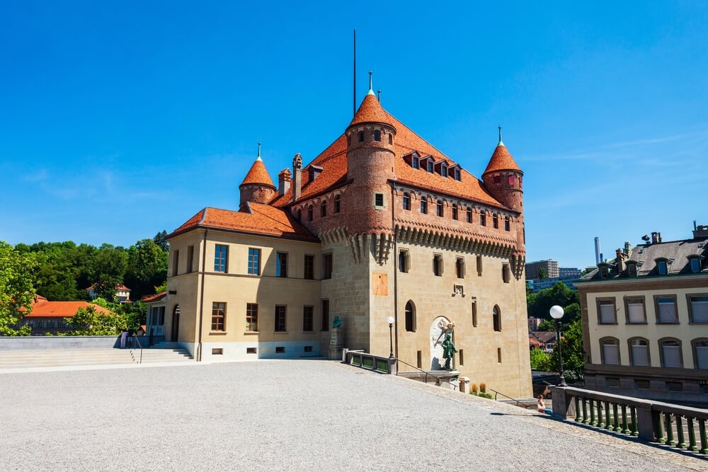 Le Château Saint-Maire, un château médiéval de la ville de Lausanne ©Shutterstock