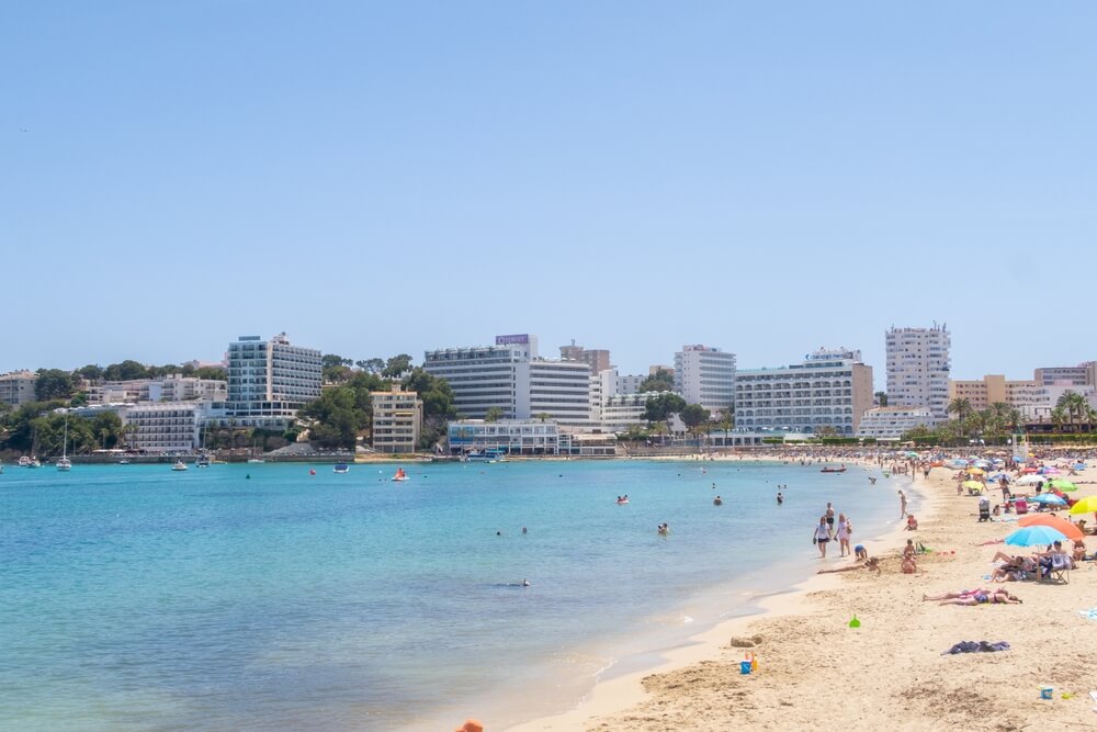 Magaluf, la plus grande ville balnéaire de Majorque ©Shutterstock