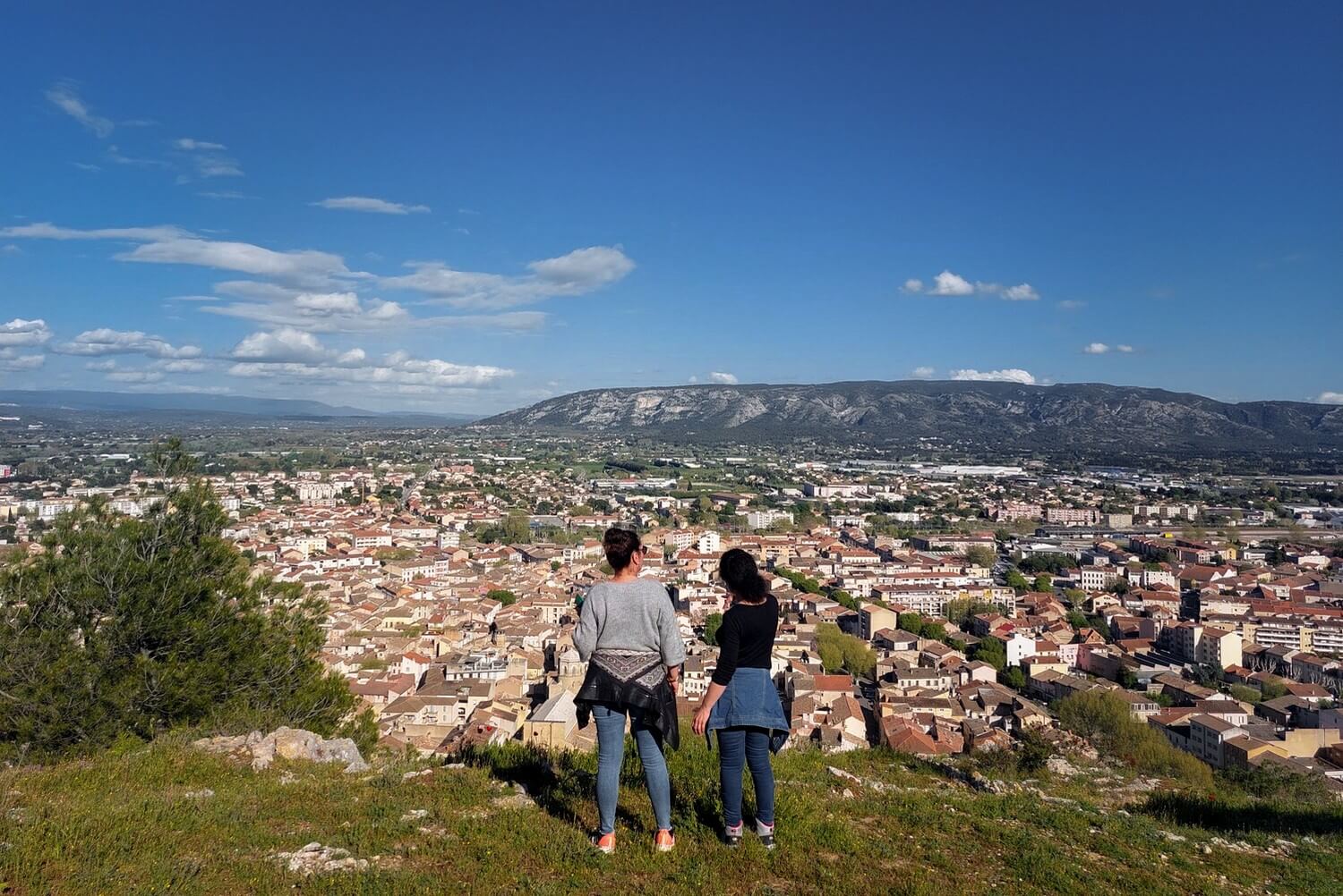 Cavaillon vue de la Colline Saint-Jacques ©Chemin des Parcs