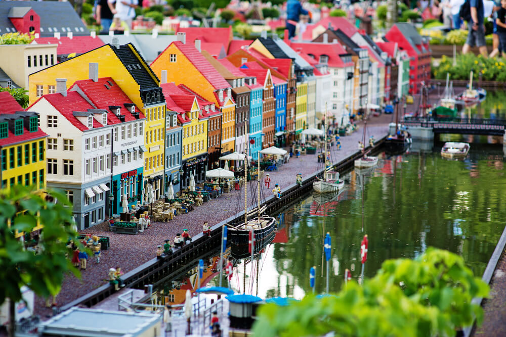 Retrouvez Nyhavn en Lego, à LegoLand, à Billund ©Shutterstock
