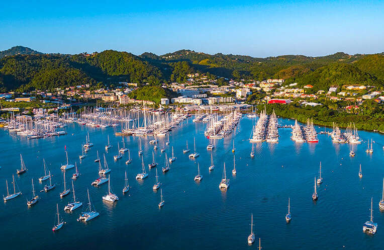 La Marina de Le Marin en Martinique ©Martinique Tour
