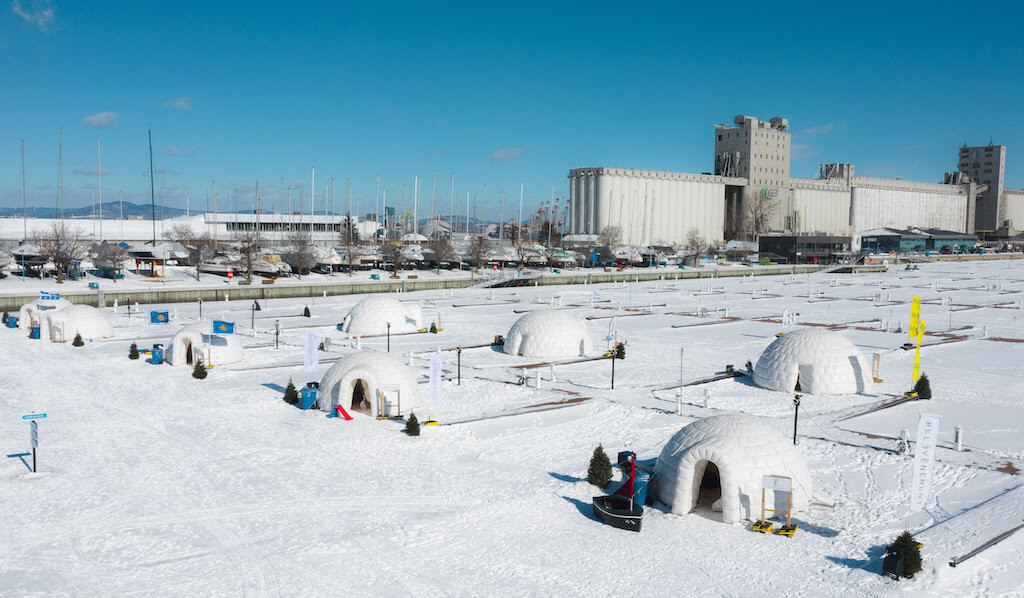 Le Village Nordik Port de Québec ©Le Carrefour de Québec