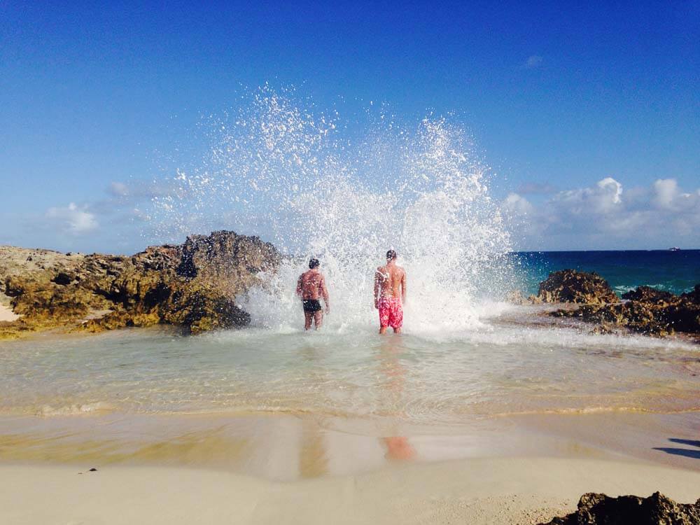 Profitez de la "douche" en Guadeloupe ©Vivre sur une île...
