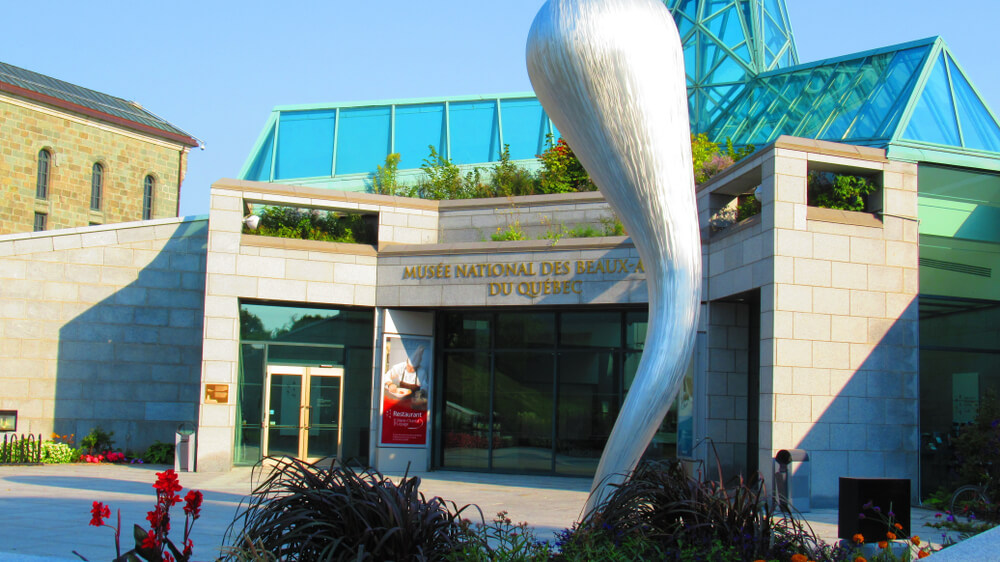L'entrée du Musée National des Beaux Arts du Québec ©Shutterstock