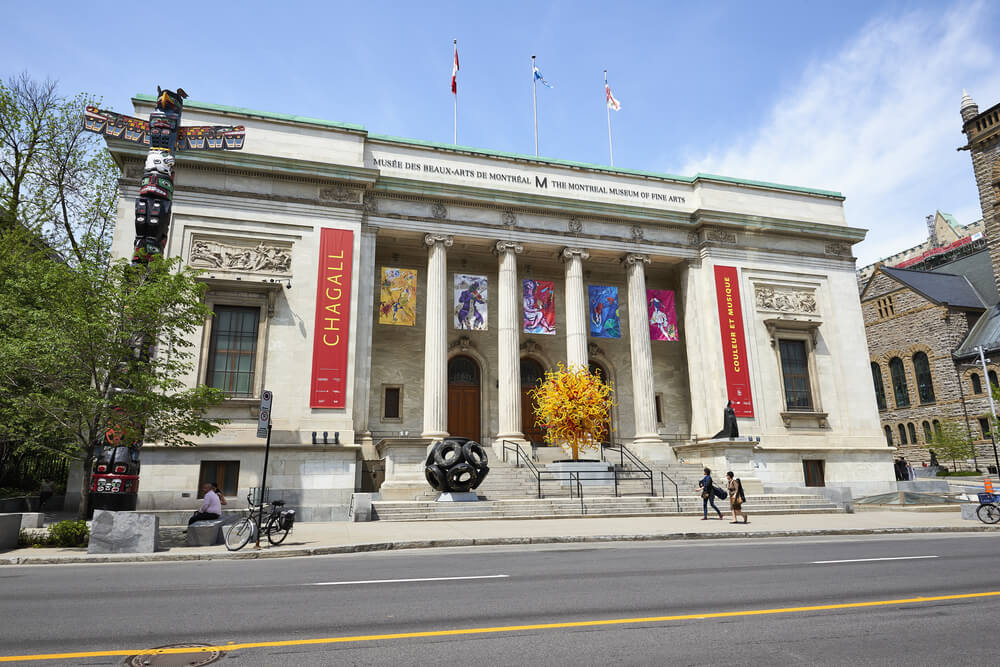 Le musée de beaux-arts de Montréal, pour découvrir des oeuvres artistiques en tout genre ©Shutterstock