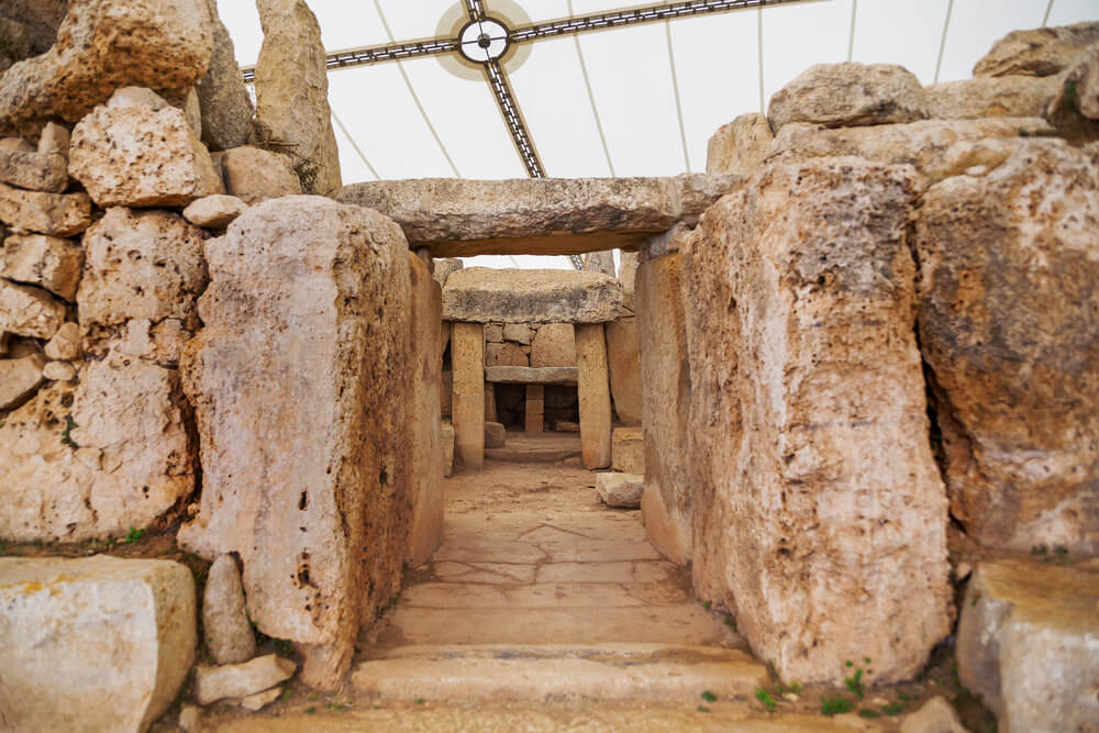 Temple de Mnajdra dans le complexe mégalithique de Ħaġar Qim ©Shutterstock
