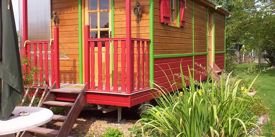 Location Vacances - Roulotte-Caravane - Lanchéres - 2 personnes - Photo 1