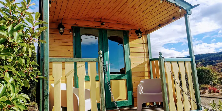 Location Vacances - Roulotte-Caravane - Grospierres - 4 personnes - Photo 1